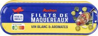 Filets de maquereaux Vin blanc et aromates