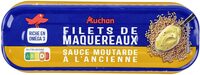 Filets de maquereaux sauce moutarde à l'ancienne