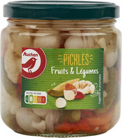Picklesfruits et légumes