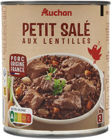 Petit salé aux lentilles