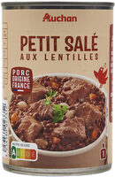 Petit salé aux lentilles