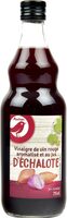 Vinaigre de vin rouge au jus d'échalote 6% acidité