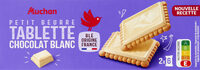 Petit beurre Tablette Chocolat Blanc