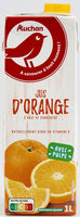 Orange - Jus de Fruits à base de concentré - AVEC PULPE