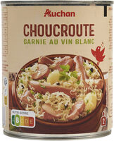 Choucroute garnie au vin blanc