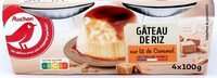 Gâteau de riz sur lit de caramel