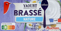 Yaourt brassé nature Onctueux