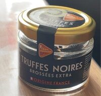 Truffes noires brossées extra