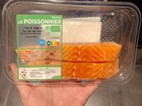 2 pavés saumon bio