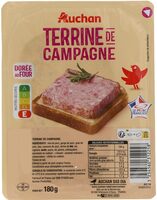 Terrine de campagne dorée au four