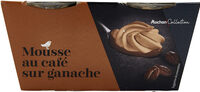 Mousse au café sur ganache