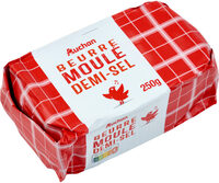 Beurre moulé demi-sel