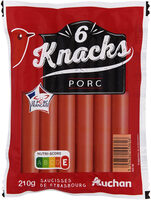 6 Knacks - Saucisses de Strasbourg