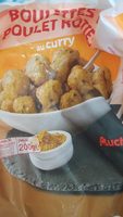 Boulette de poulet rôties au curry