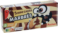 5 Mini cakes marbrés