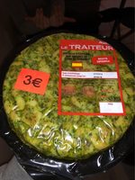 Tortilla aux pommes de terre et epinards