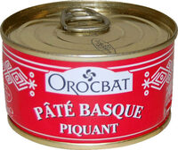 Pâté basque piquant