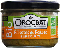 Rillettes De Poulet Bio - Pur Poulet