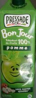 Jus de pomme sans sucres ajoutés