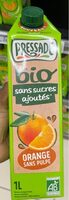 Orange sans pulpe bio