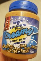 Beurre de cacahuètes creamy
