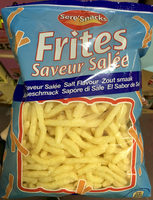 Frites saveur salée
