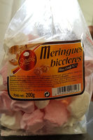 12 Paquets De Meringues Bicolores Sachet
