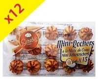 12 Paquets De Mini Rocher Coco (250 G)