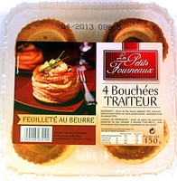 4 Bouchées Traiteur feuilleté au beurre