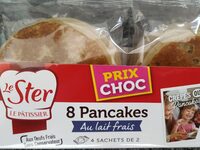 Pancakes au lait frais
