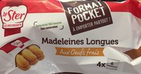 Madeleines longues aux œufs frais Le Ster