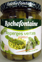 Asperges vertes pointes Rochefontaine