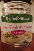 Mini fonds d'artichauts coupé