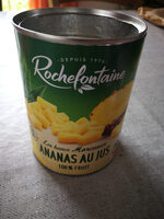 Morceaux d'ananas au jus