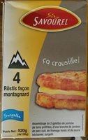 Rosti façon montagnard