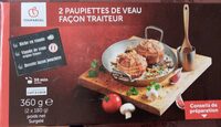 2 paupiettes de veau façon traiteur