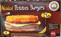 Halal Potatoes Burgers