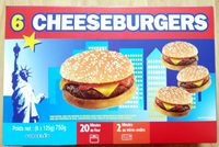6 cheeseburgers