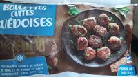 Boulettes cuites suédoises