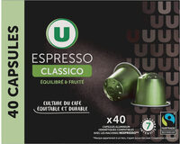 Café Capsules ESPRESSO CLASSICO N°7 - compatible NESPRESSO - x40