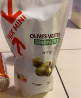 Olives vertes dénoyautées