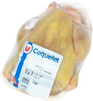 Coquelet jaune prêt à cuire, France, 1 pièce