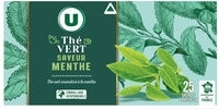 Thé vert saveur menthe