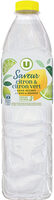 Boisson à base d'eau de source arômatisée citron-citron vert sans sucre 1,5L