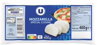 Mozzarella au lait pasteurisé 20% de MG, 400g