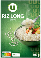 Riz long étuvé 10 minutes vrac étui de 500g