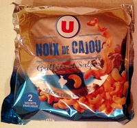 Noix de cajou grillées et salées