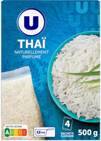 Riz long Thai 4 sachets cuisson de 125g, 500g