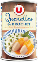 Quenelles de brochet sauce nantua aromatisée