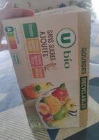 Compote s/sucres ajoutés multivariété - 12x90g, 1,080kg